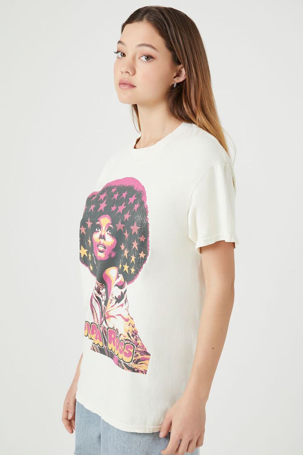 Oversized Diana Ross Graphic Tee